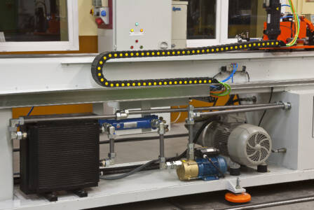 Giętarka typu Arena - układ hydrauliczny Giętarka typu Arena - układ hydrauliczny